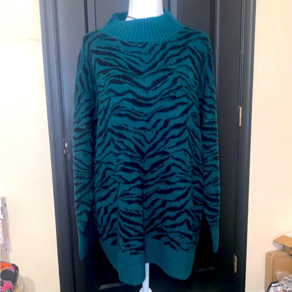 Mock neck sweater